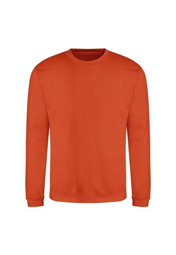 AWDIS - Zwykła Bluza Unisex Dla Dorosłych. Kolor: pomarańczowy