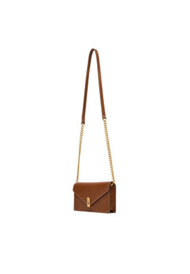 Polo Ralph Lauren Torebka 427961946003 Brązowy. Kolor: brązowy. Materiał: skórzane