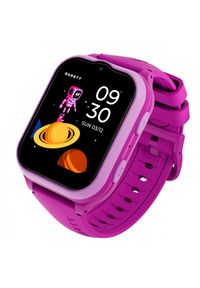 GARETT - Garett Kids eSim 4G różowy. Rodzaj zegarka: smartwatch. Kolor: różowy. Styl: młodzieżowy, casual #1