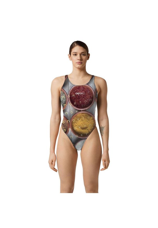 AKRON - Akron Zory Swimsuit - Rozmiar 30. Kolor: brązowy