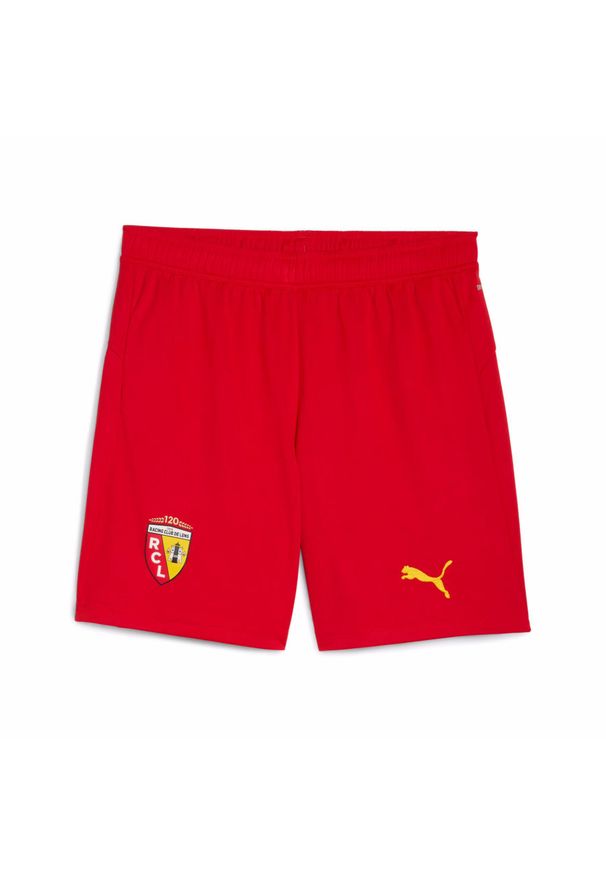 Puma - Krótka spódnica RC Lens Promo 2025/26. Kolor: czerwony. Długość: krótkie. Sport: piłka nożna