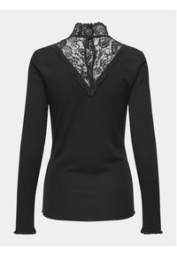 only - ONLY Bluzka Luxi 15310698 Czarny Regular Fit. Kolor: czarny. Materiał: syntetyk #3