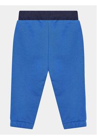 United Colors of Benetton - United Colors Of Benetton Spodnie dresowe 3PANGF02R Niebieski Regular Fit. Kolor: niebieski. Materiał: bawełna, syntetyk #3