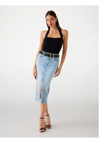 Guess Spódnica 176609 Niebieski Classic Fit. Kolor: niebieski