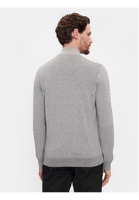 Calvin Klein Sweter K10K112735 Szary Regular Fit. Kolor: szary. Materiał: bawełna #3
