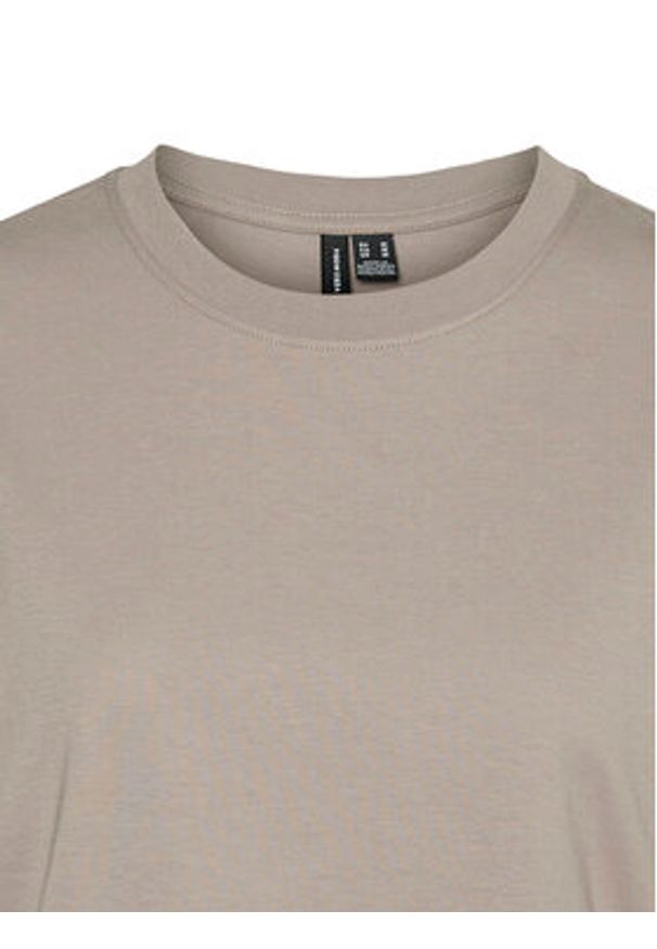 Vero Moda T-Shirt Paulina 10316991 Szary Regular Fit. Kolor: szary. Materiał: bawełna