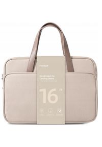 Innostyle - INNOSTYLE DAMSKA TORBA NA LAPTOPA 15 6 16 WODOODPORNA OMNIPROTECT PRO BEŻOWA. Kolor: beżowy