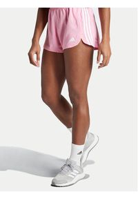 Adidas - adidas Szorty sportowe Pacer Training 3-Stripes IT7761 Czarny Regular Fit. Kolor: czarny. Materiał: syntetyk #6