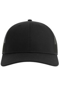 ATLANTIS - Czapka Z Daszkiem Dla Dorosłych Unisex Bryce 5 Panel Trucker Cap. Kolor: czarny
