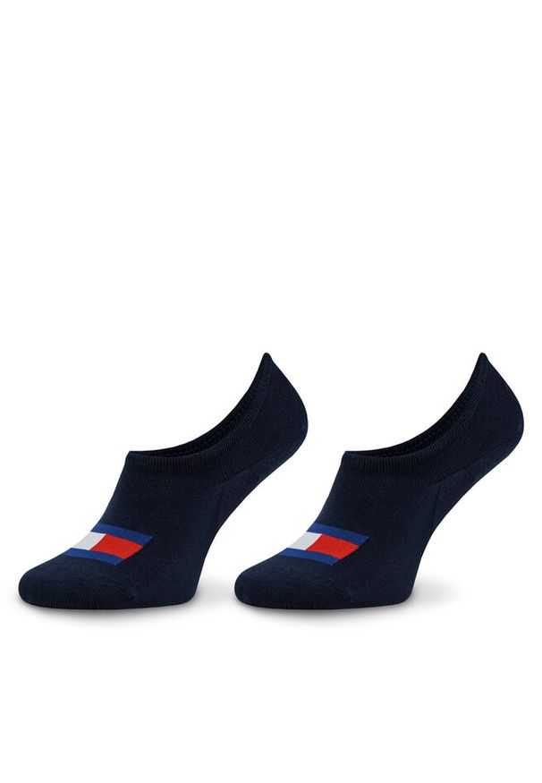 TOMMY HILFIGER - Stopki Tommy Hilfiger. Kolor: niebieski