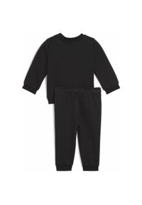 Puma - Zestaw dla małych dzieci Minicats Essentials z bluzą PUMA Black. Kolor: zielony, wielokolorowy, czarny, brązowy. Materiał: guma, prążkowany. Wzór: nadruk