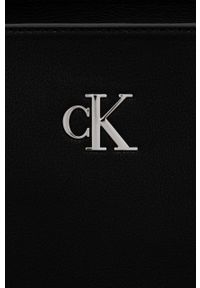 Calvin Klein Jeans torebka kolor czarny. Kolor: czarny #4