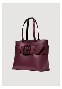 Armani Exchange Torebka 949138 0A874 UA343 Bordowy. Kolor: czerwony. Materiał: skórzane