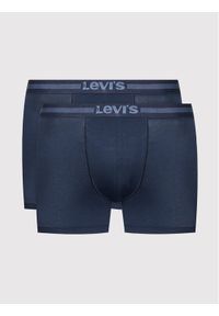 Levi's® Komplet 2 par bokserek 701203926 Granatowy. Kolor: niebieski. Materiał: lyocell