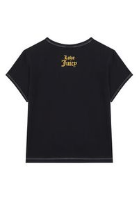 Juicy Couture T-Shirt JCNCT225460 Czarny Regular Fit. Kolor: czarny. Materiał: bawełna #4