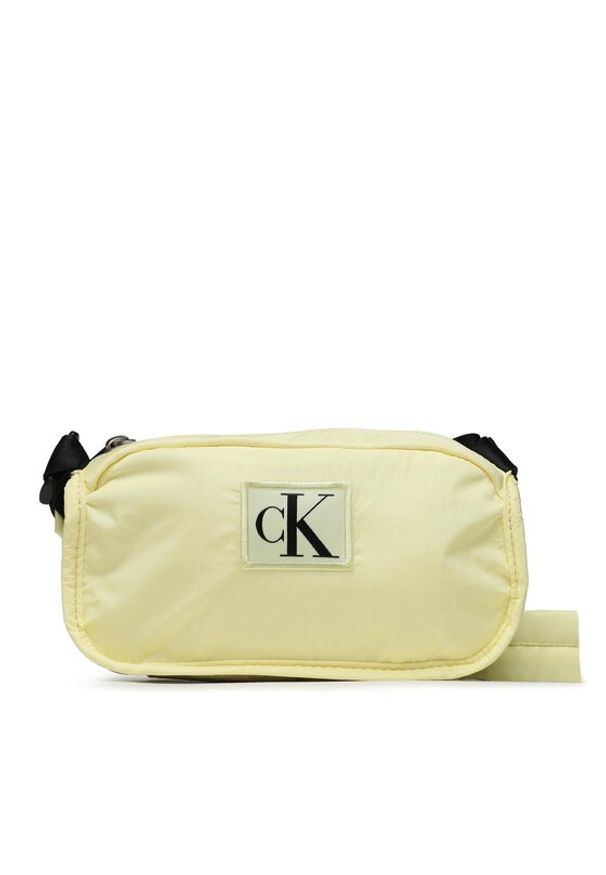 Calvin Klein Jeans Torebka City Nylon Ew Camera Bag K60K610854 Żółty. Kolor: żółty