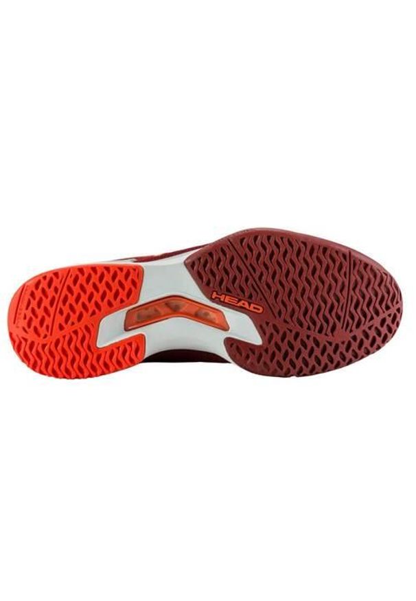 Head - Buty do tenisa męskie HEAD Sprint Pro 3.5. Zapięcie: sznurówki. Kolor: czerwony. Materiał: syntetyk, tkanina, materiał. Szerokość cholewki: normalna. Sport: tenis, bieganie