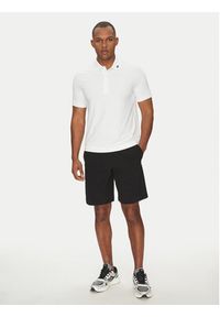 Lacoste Polo DH2341 Biały Regular Fit. Typ kołnierza: polo. Kolor: biały. Materiał: syntetyk