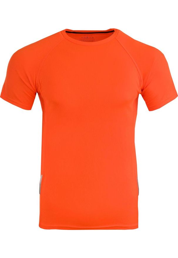 JUMPERS - Pomarańczowa Koszulka Sportowa Męska 2XS - Oddychająca i Lekka. Kolor: pomarańczowy. Materiał: poliester. Sport: piłka nożna