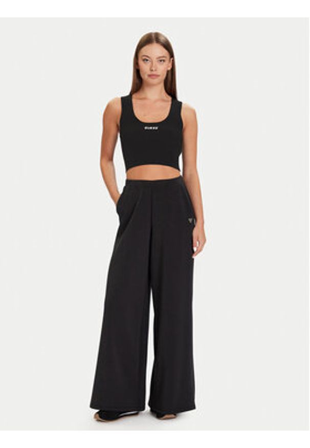 Guess Top V5BP05 Z3JD2 Czarny Slim Fit. Kolor: czarny. Materiał: syntetyk