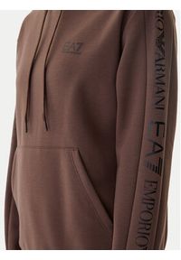 EA7 Emporio Armani Dres 7W000116 AF10443 U6063 Brązowy Regular Fit. Kolor: brązowy. Materiał: syntetyk #3
