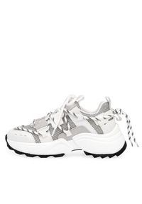 Steve Madden Sneakersy Tazmania Sneaker SM11002419-04005-739 Biały. Kolor: biały. Materiał: skóra #4