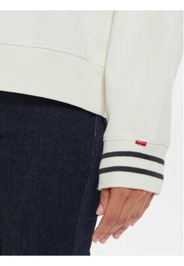 Levi's® Bluza Heritage 0002L-0001 Écru Regular Fit. Materiał: bawełna