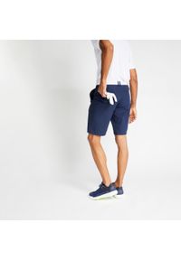 INESIS - Spodenki do golfa męskie Inesis WW500. Kolor: niebieski. Materiał: materiał, poliamid, poliester, elastan. Sport: golf