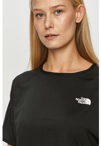 The North Face - T-shirt. Kolor: czarny. Materiał: materiał #4