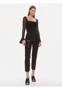 Pinko Spodnie materiałowe Bello 100155 A1L4 Czarny Regular Fit. Kolor: czarny. Materiał: wiskoza #3