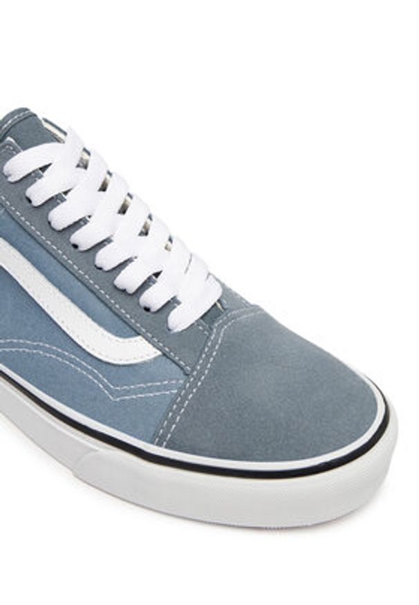 Vans Tenisówki Old Skool VN000D9YRV21 Niebieski. Kolor: niebieski. Materiał: skóra, zamsz