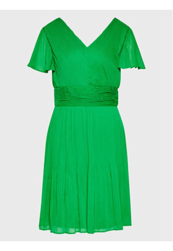 DKNY Sukienka codzienna DD2EI909 Zielony Regular Fit. Okazja: na co dzień. Kolor: zielony. Materiał: syntetyk. Typ sukienki: proste. Styl: casual