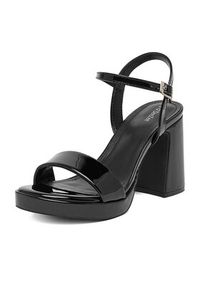 DeeZee Sandały CEO-SS22-049 Czarny. Kolor: czarny. Materiał: materiał #4