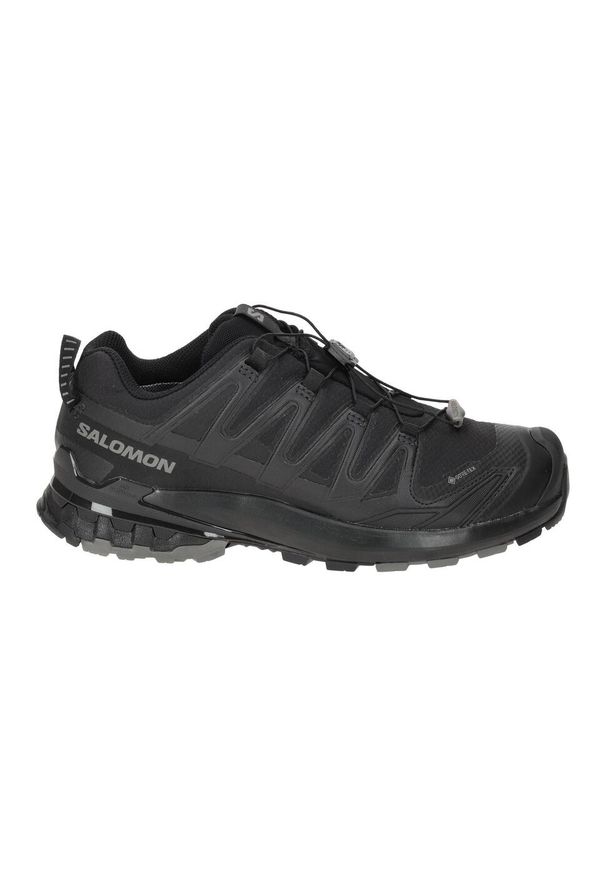 salomon - Buty do biegania męskie Salomon Xa Pro 3d V9 Wide Gtx. Zapięcie: sznurówki. Kolor: czarny. Materiał: tkanina. Szerokość cholewki: normalna. Sport: bieganie