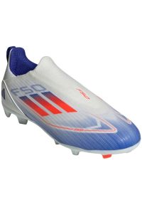 Adidas - Buty piłkarskie adidas F50 League Ll FG/MG IF1362 białe. Kolor: biały. Szerokość cholewki: normalna. Wzór: nadruk. Sport: piłka nożna #11