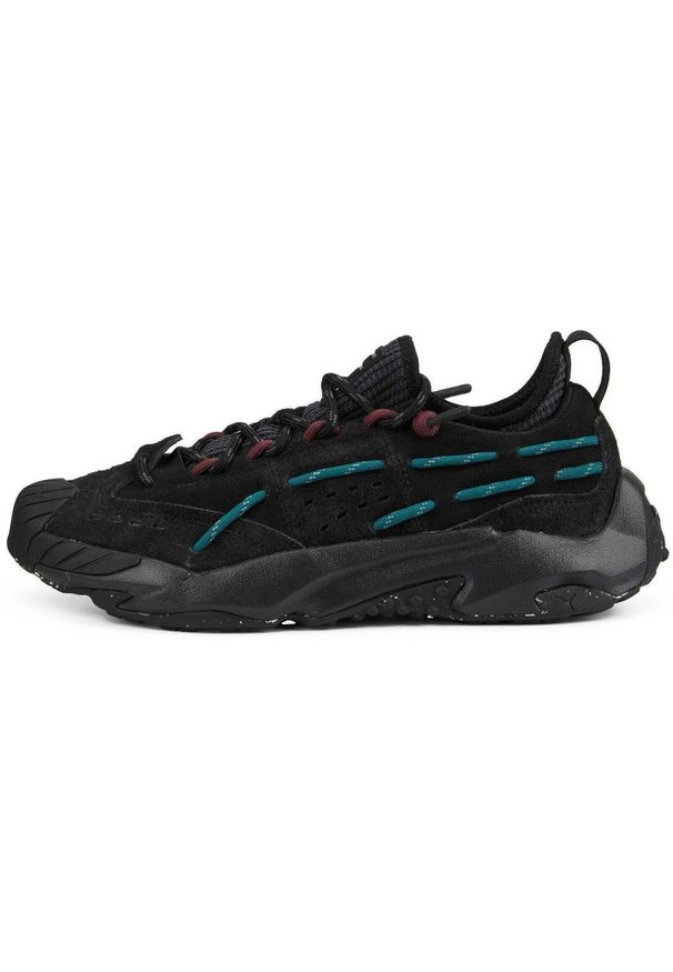 Adidasy Puma Plexus, Mężczyźni. Kolor: czarny. Materiał: zamsz, materiał. Sport: fitness