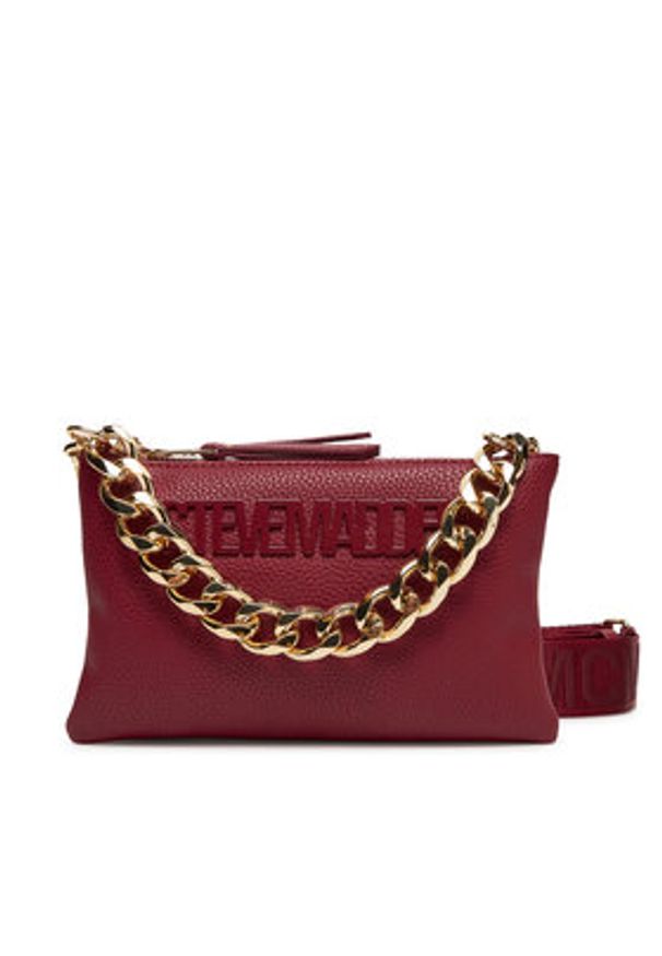Steve Madden Torebka Bnicco SM13001162 Bordowy. Kolor: czerwony. Materiał: skórzane