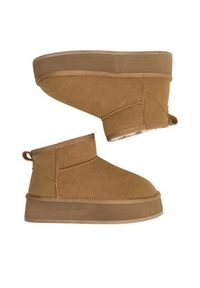 Jenny Fairy Śniegowce ANA HYBJL221101 Brązowy. Kolor: brązowy. Materiał: materiał #3