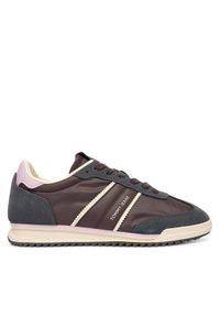 Tommy Jeans Sneakersy Tjw Low Profile Runner EN0EN02927 Brązowy. Kolor: brązowy. Materiał: materiał #1