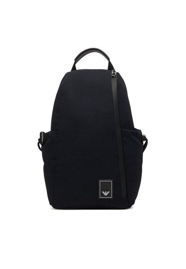 Emporio Armani Plecak EM005661 AF22391 UB118 Granatowy. Kolor: niebieski. Materiał: materiał