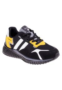 Iguana - Dziecięce/Kids Maldwin Casual Trainers. Okazja: na co dzień. Kolor: szary, brązowy, czarny, wielokolorowy, żółty. Sport: turystyka piesza #1