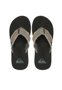 Quiksilver Japonki AQYL100047 Szary. Kolor: szary. Materiał: materiał