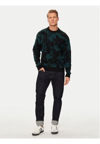 Jack & Jones - Jack&Jones Sweter Rollie 12215468 Zielony Relaxed Fit. Kolor: zielony. Materiał: syntetyk