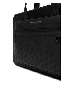 TOMMY HILFIGER - Tommy Hilfiger Torba na laptopa Th Modern Computer Bag AM0AM14002 Czarny. Kolor: czarny. Materiał: skóra #4