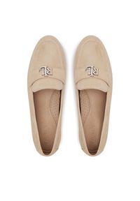 Lauren Ralph Lauren - LAUREN RALPH LAUREN Mokasyny Averi III 802946809010 Beżowy. Kolor: beżowy. Materiał: zamsz, skóra #5