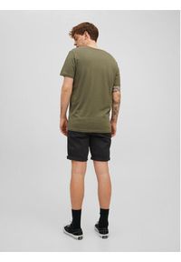 Jack & Jones - Jack&Jones Szorty materiałowe Bowie 12165604 Czarny Regular Fit. Kolor: czarny. Materiał: bawełna, materiał #9