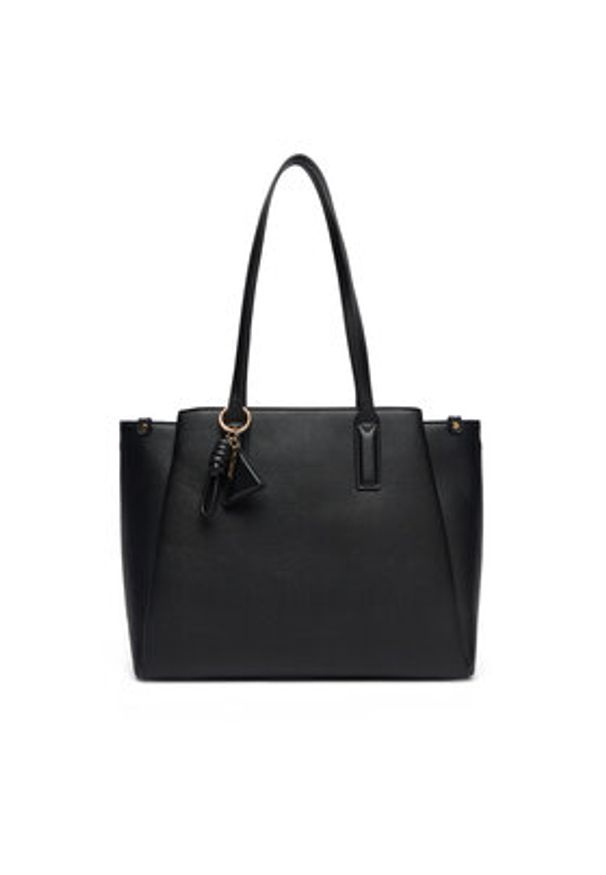 Aldo Torebka Abavas 14143636 Czarny. Kolor: czarny. Materiał: skórzane