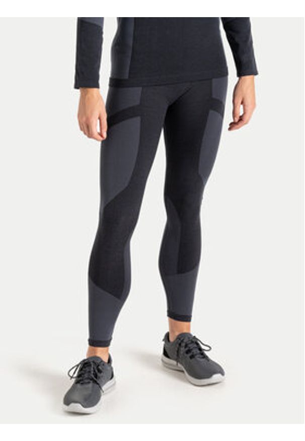 Dare2B Komplet bielizny termoaktywnej In The Zone III Bl Se DWU415 Szary Slim Fit. Kolor: szary. Materiał: syntetyk
