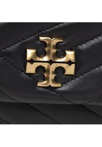 Tory Burch Torebka Kira Chevron Small Convertible 90452 Czarny. Kolor: czarny. Materiał: skórzane #3