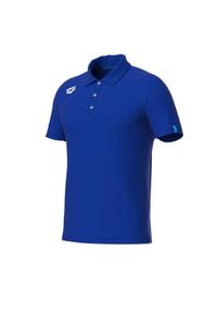 Polo Arena Team Solid. Typ kołnierza: polo. Kolor: niebieski #1